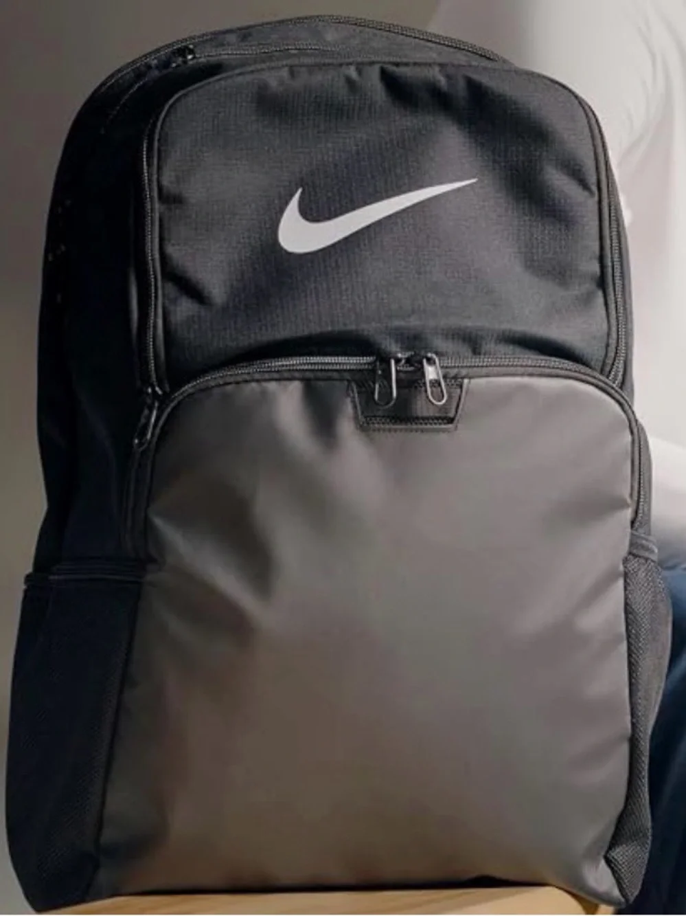 NWT - Nike Brasilia Gray 9.5 Training Backpack XL